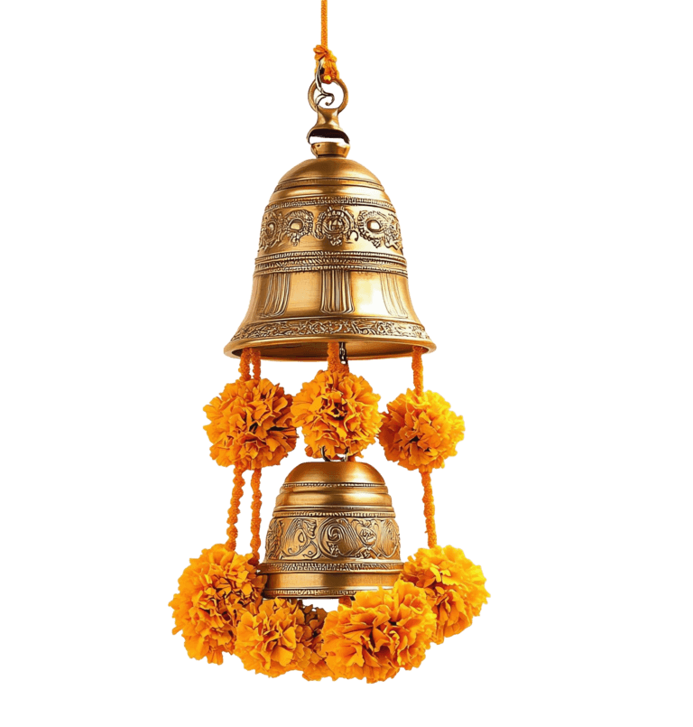 Temple Bell Decorative